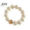 Beads Bracelet Beaded Jewelry for Women, Acrylic Big Choker Necklace Necklace, Round Stretch Bracelet, Summer Retro Accessory Adjustable