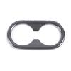 For KIA Optima K5    Stainless Steel Rear Seat Armrest  Center Rear Water Cup Holder Decoration Cover Frame