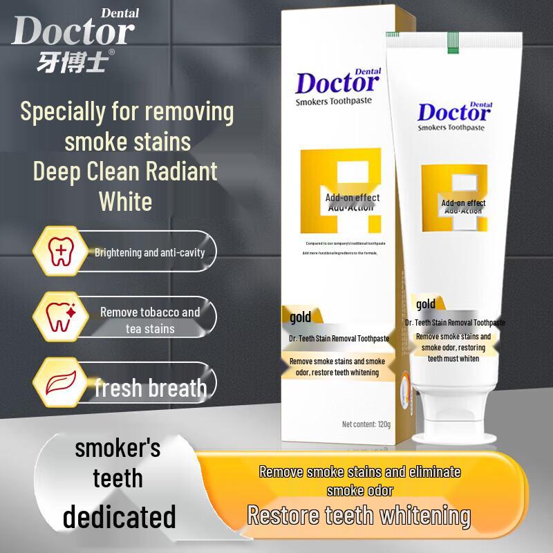 Dr. Dental Smoke Stain Removal Whitening Toothpaste