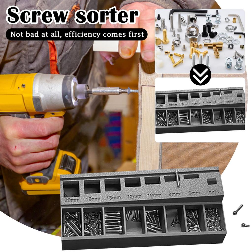 Home Bolt Sorter Werkzeug Ornamente Haushaltsgegenstände M3 Bolt Sorter