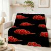 Six Paths Pain Cartoon Printed Blanket Allseason Fleece Blanket For Bedroom Sofa Bed Home Decor Memorial Gift