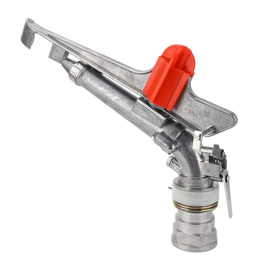 2 Inch Agriculture Farm Irrigation Sprinkler Spray Gun Large Area Watering Spray 360 Degree Rotary