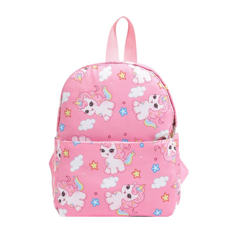 Cartoon Cute Little Pumpkin Boys And Girls Backpack Kindergarten Baby Small Schoolbag Going Out Lightweight Children'S Backpack Tide