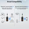 Bluetooth 5.4 Audio Transmitter Receiver 3.5MM AUX Hifi Stereo Music Wireless Adapter With Mic For Car Airplane TV PC Headphone