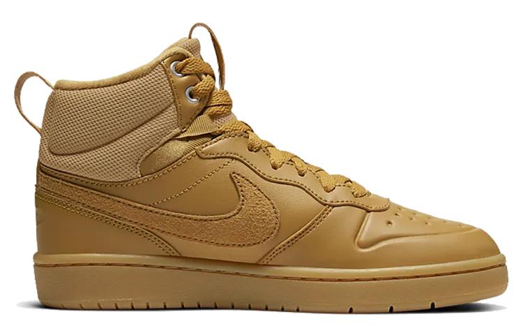 Nike Court Borough Mid 2 Boot Wheat GS BQ5440-700