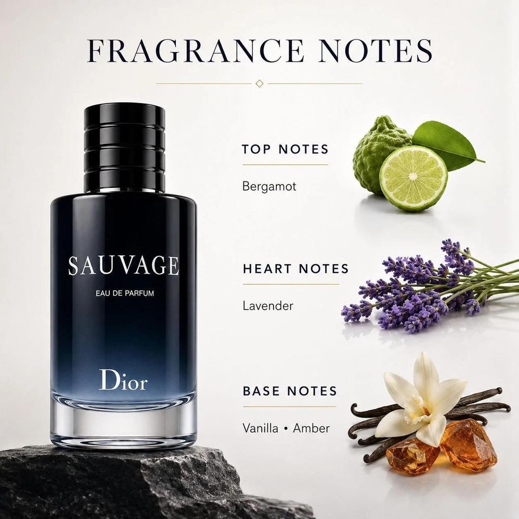 Eau de Parfum pour Homme 100ml, Fragrance Fraîche Masculine Longue Tenue pour un Usage Quotidien, le Travail, les Rendez-vous et les Voyages, Cadeau pour Hommes