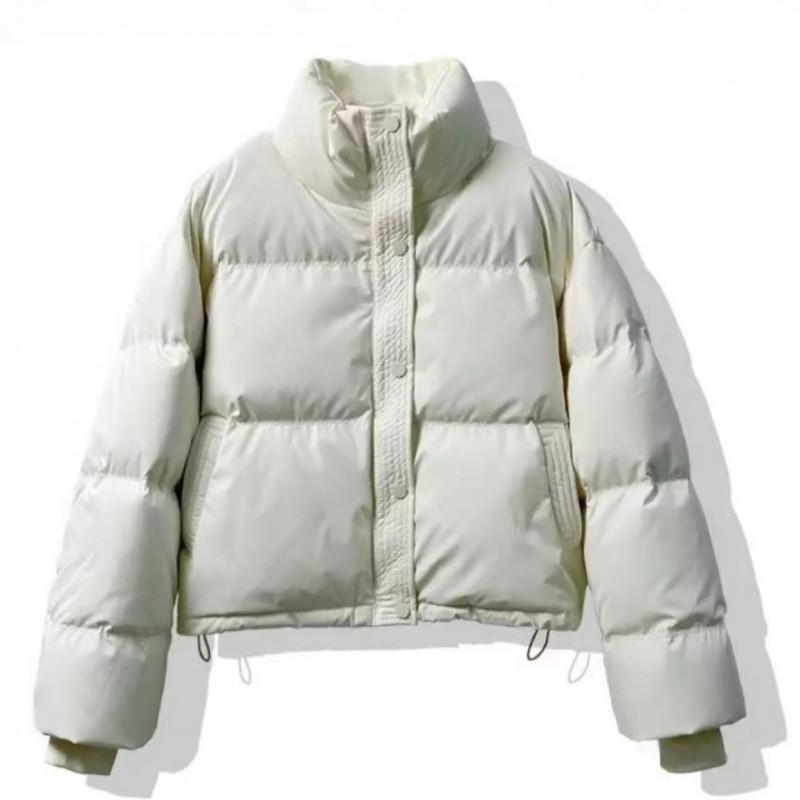 No-wash PU Down Jacket Short Style New Winter Thickened Bread Stand Collar Small Man Style Kendou Jacket