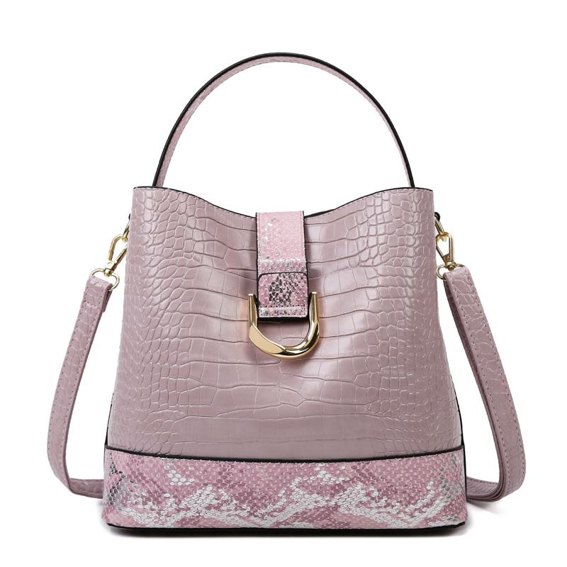 2024 New Soft Leather Bags Luxury Designer Handbag Brand High Quality Crocodile Pattern Women Crossbody Shoulder Bag Sac A Main