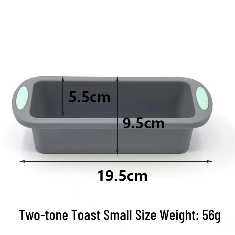 High-Temperature Resistant Silicone Cake Mold – Easy Release for Chiffon, Toast, Cookie, and Muffin Baking