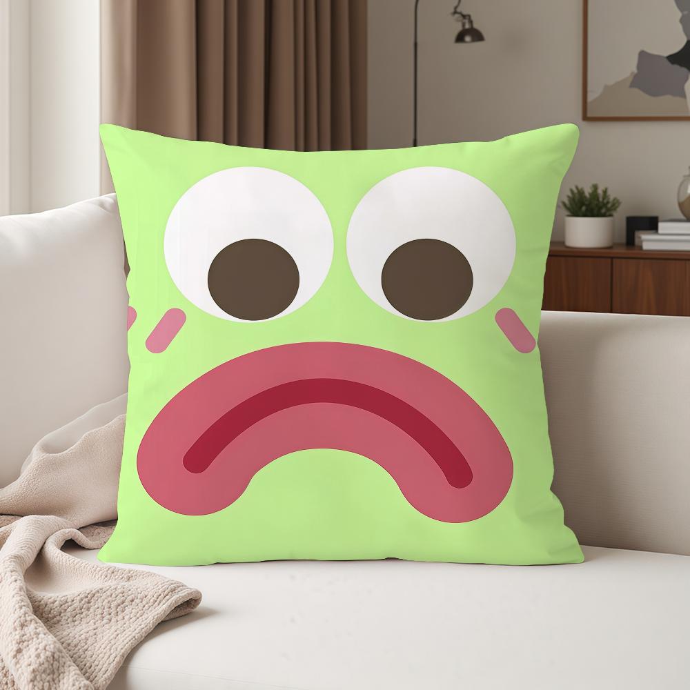 Cute Sausage Lips Pillow Case Suitable For Bedrooms Living Rooms Cars Home Decoration