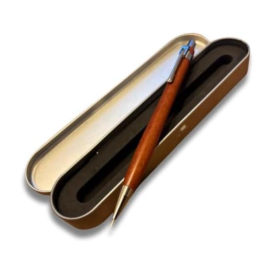 Wooden Mechanical Pencil, Lightweight, Slim, Pen Case, Wooden Mechanical Pencil, 0.5mm, Rare Wood, Premium Wood, Artisan Handmade, Studio, Wooden