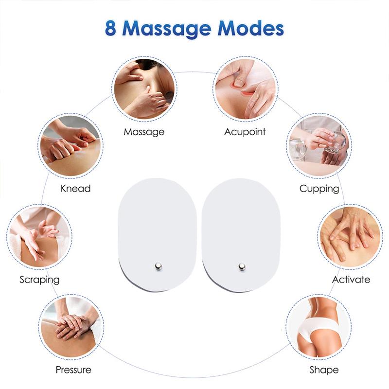10PCS/20PCS/50PCS  Replacement Gel Pads for Neck Back Leg Full Body Reusable Massage Gel Pad Neck Massager Stick