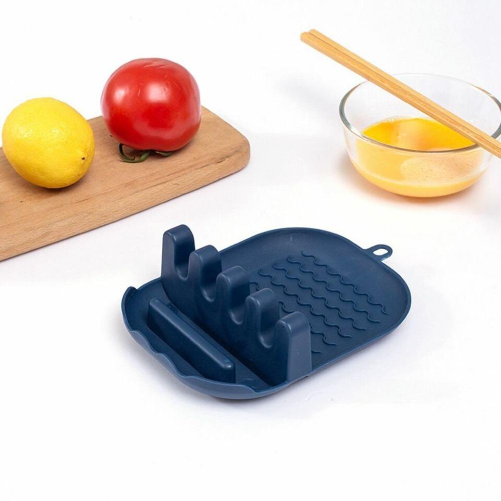 

Plastic Spatula Holder Household Cutting Board Holder New Spoons Storage Rack рожевий