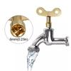2/4/10pcs Plumbing Hole Faucet Key Radiator Water Valve Tap 6mm Square Socket Special Lock Wrench Iron For Air Valve Plumbing