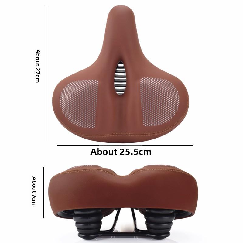 Bicycle Seats Fit For Comfort Men Women Oversized & Extra Soft Padded Bike Seat Cushion Comfortable Large Bike Saddle Mountain