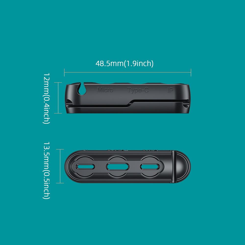 

Магнитный кабель передачи данных с выдвижным отсеком для хранения магнитных головок, исключающим потерю головок, для 3 типов магнитных головок. Magnetic Head Holder чёрный