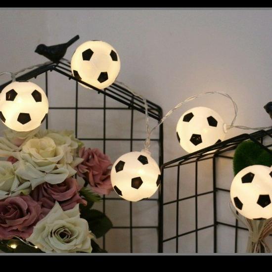 LED Football String Lights - World Cup Theme for Bars, KTV, Restaurants & Competitions