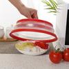 Microwave Cover TPR Transparent Collapsible Heat Insulation Microwave Splatter Guard Kitchen Tool