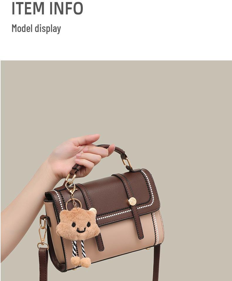 Summer 2026 Women's Fashion Single Shoulder Crossbody Bag - High-End Handheld Cambridge Style