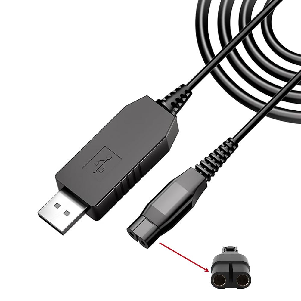 Für Philips 3000-9000/OneBlade Rasierer Ersatz-USB-Ladegerät-Adapter 4,3V QP2520/2620 RQ320/328/330/350