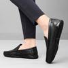 Fashion Soft Sole Male Flats Moccasin Casual Shoes New Men Dress Shoes All-match Loafers Men's Genuine Leather Slip-on Walking Shoes