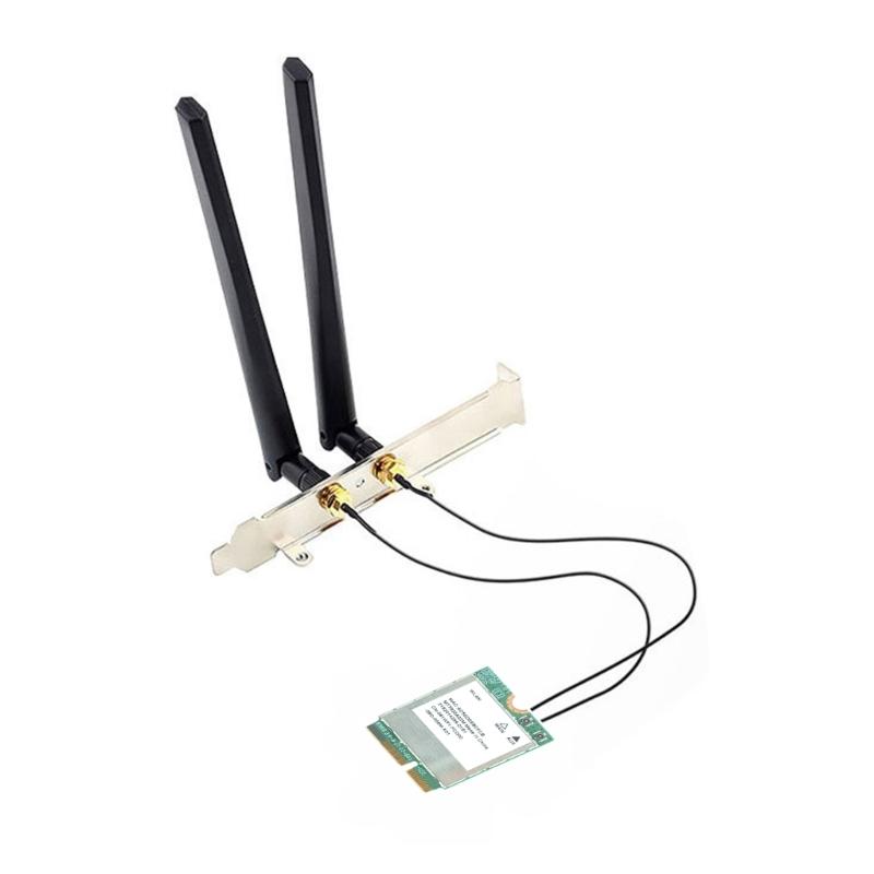 MT7922 WiFi 6E Card 6GHz/5GHz/2.4GHz  Triple Band Networking Adapter Bluetooth-Compatible 5.2 M.2 Interface