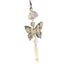 Unique Butterfly Wind Chime Phone Charm Bag Ornament Bag Pendant Decorations Acrylic Texture for Various Occasion