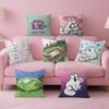 Kawaii SSimons Cat Anime  Pillow Cover Sofa Cushion Cover Home Room Decoration Children Gift