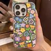 Bemalte Handyhülle für iPhone 15 11 13 14 für 15 16 Pro Max 12 13 16 Pro Niedlich Fasion Lustig Lanyard Handyhülle Neueste Top-Selling-Empfehlungen