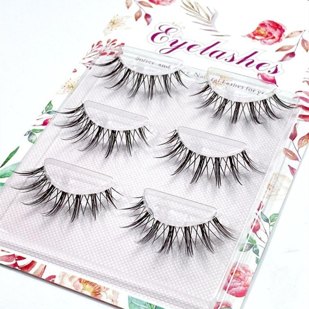 Natural Look Manga Lashes Japanese Cosplay Dramatic Anime Lashes New Faux Mink Lashes for Women