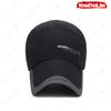 Waterproof Baseball Cap Extended Brim Quick Dry Solid Color Hat for Walking Travel Outdoor