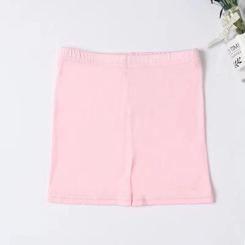 Girls  Safety Shorts Summer Thin Modal Anti-Peek Underwear Kids Ice Silk Lining Pants 100