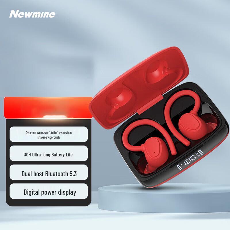 Newman Q5 True Wireless Bluetooth Ear-Hook Sports Earbuds