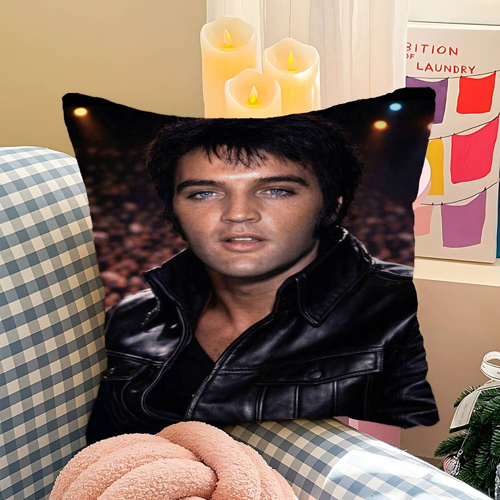 Housse de coussin Elvis Presley Pouces Décoration Ferme Housses de coussin décoratives pour canapé