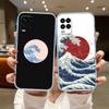UP32 Great Wave off Kanagawa Transparent Phone Case for Motorola Moto Edge 20 30 40 50 S30 Fusion Ultra Pro Neo Lite + G200 G23