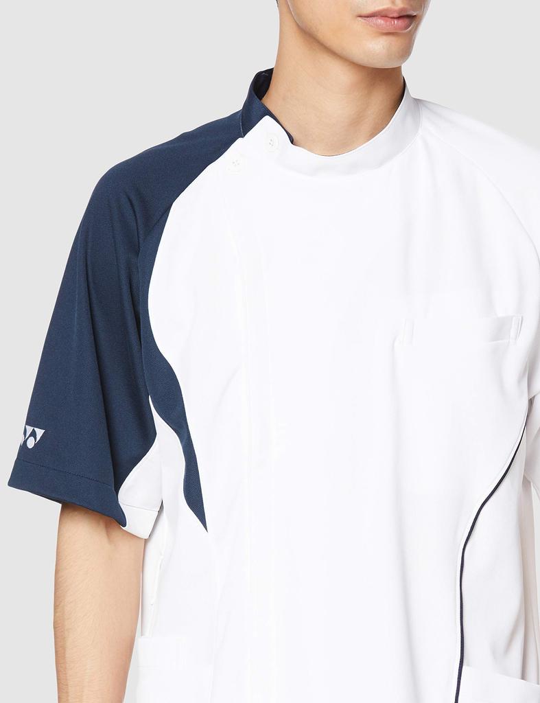 Kiraku Jacket CY854 01 White Japan L To Japanese Size That Absorbs Sweat and Dries [YONEX] Men's (equivalent L) Quickly.
