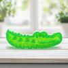 Slow-Feed Chew & Fetch Crocodile Dog Toy Dog Slow Feeder Puzzle Toy Cute Chew Toys for All Breed Sizes Dog