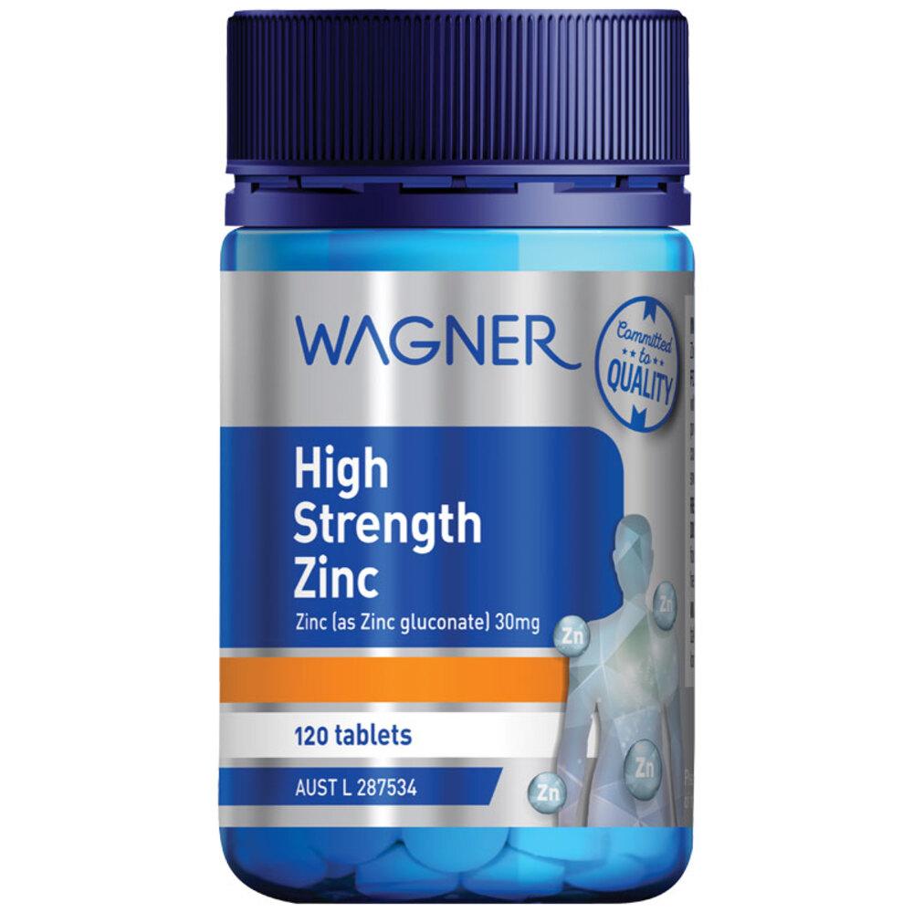 

Wagner High Strength Zinc 120 Tablets