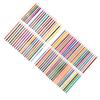 Water Color Pencils Assorted Colors Presharpened Vibrant Hex Penholder Colored Pencils for Coloring 