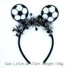 2026 Football Event National Team Flag Headband, Soccer Fan Cheering Hair Hoop Headwear For Cheerleading Fan Hair Hoop
