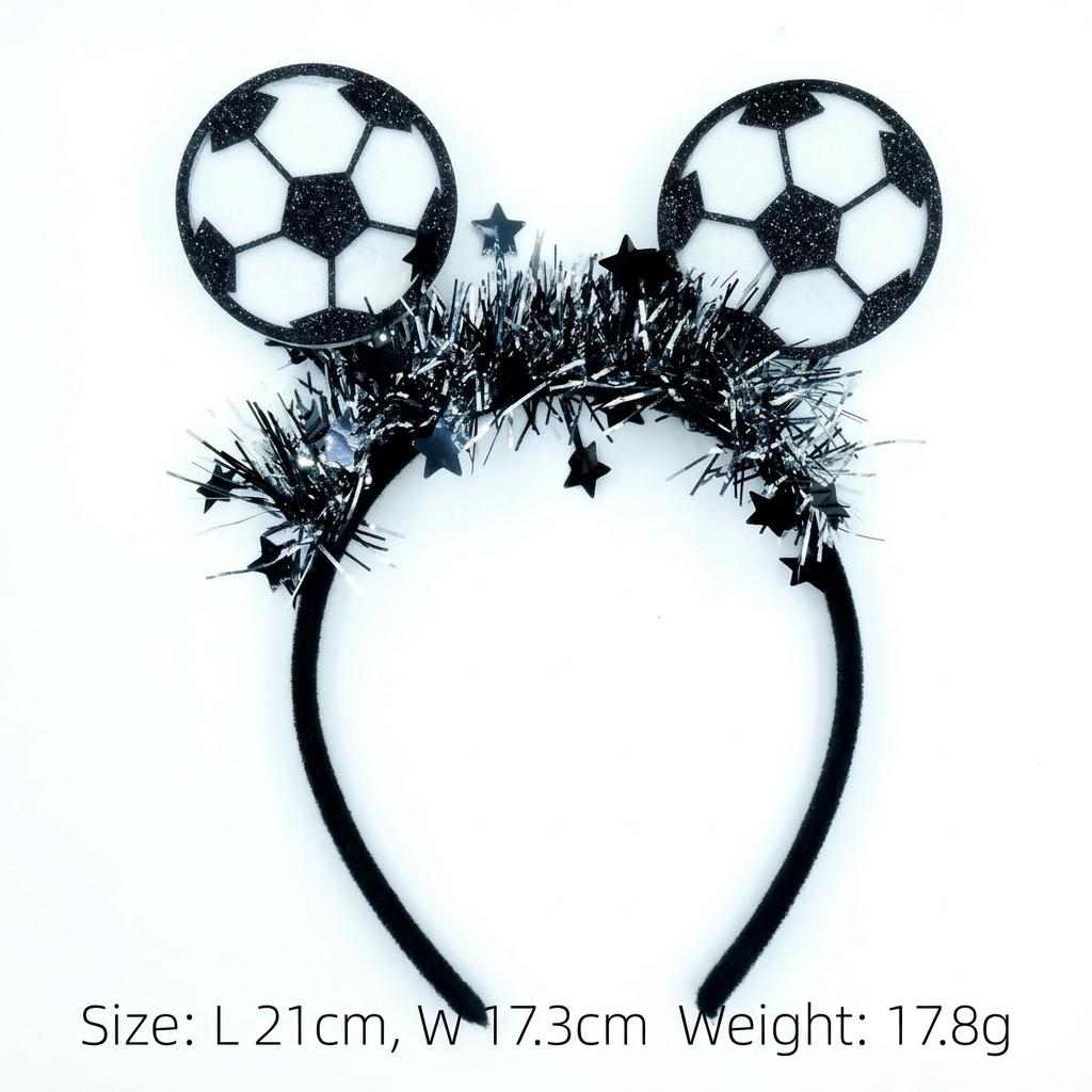 2026 Football Event National Team Flag Headband, Soccer Fan Cheering Hair Hoop Headwear For Cheerleading Fan Hair Hoop