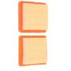 5 Stück Trimmer Luftfilter Paneelfilterpapier Trimmer Luftfilter Ersatz für Stihl FS91 Garten