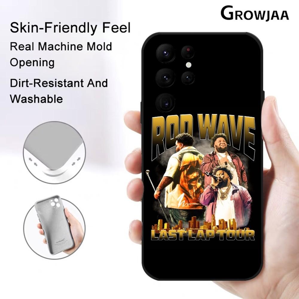 R-Rod-Wave American Rapper Phone Case For Samsung Galaxy S25 S24 S22 S23 Ultra S21 S20 Plus 5G Protective Silicone Funda