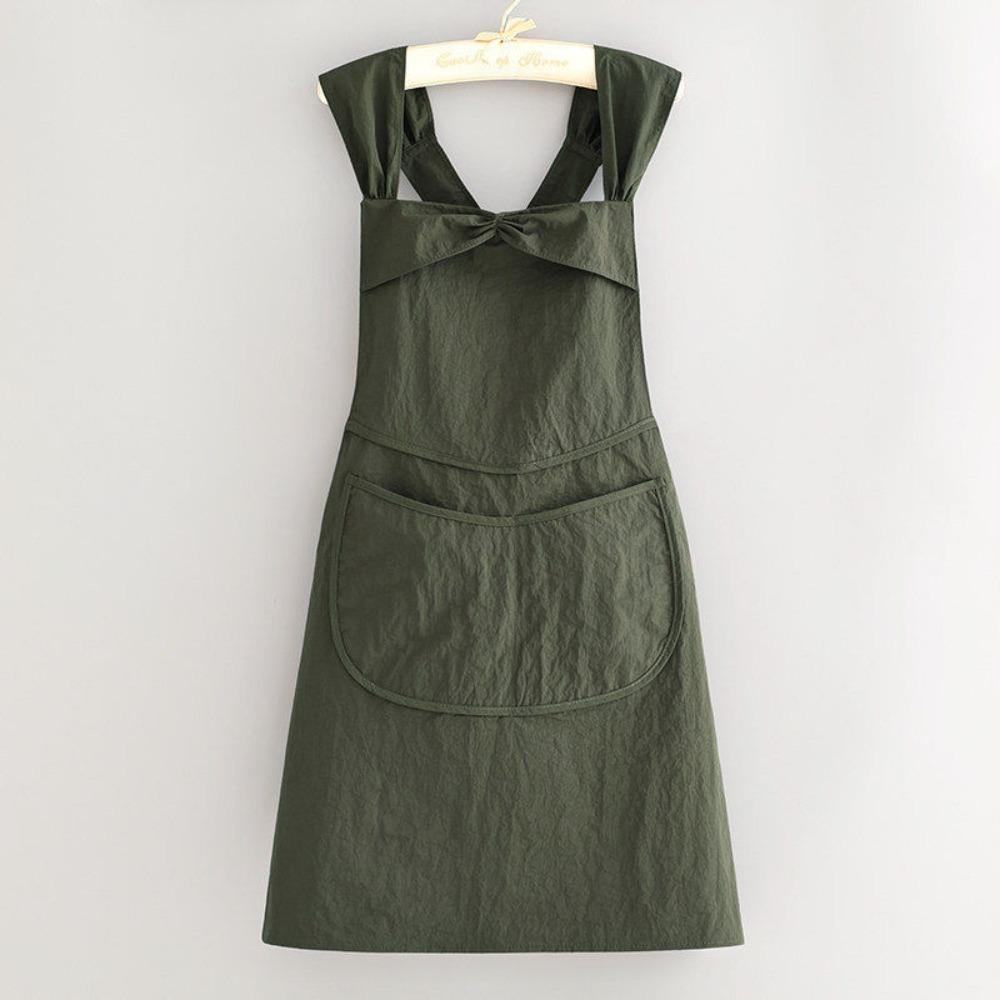 Stain-resistant Waterproof Apron Adjustable Cooking Apron Workwear Cleaning Apron  Restaurant