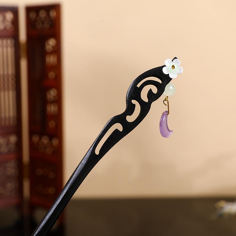 Women's 2026 Spring/Summer Chinese Tassel Alloy Hairpin - Qipao Hair Accessories