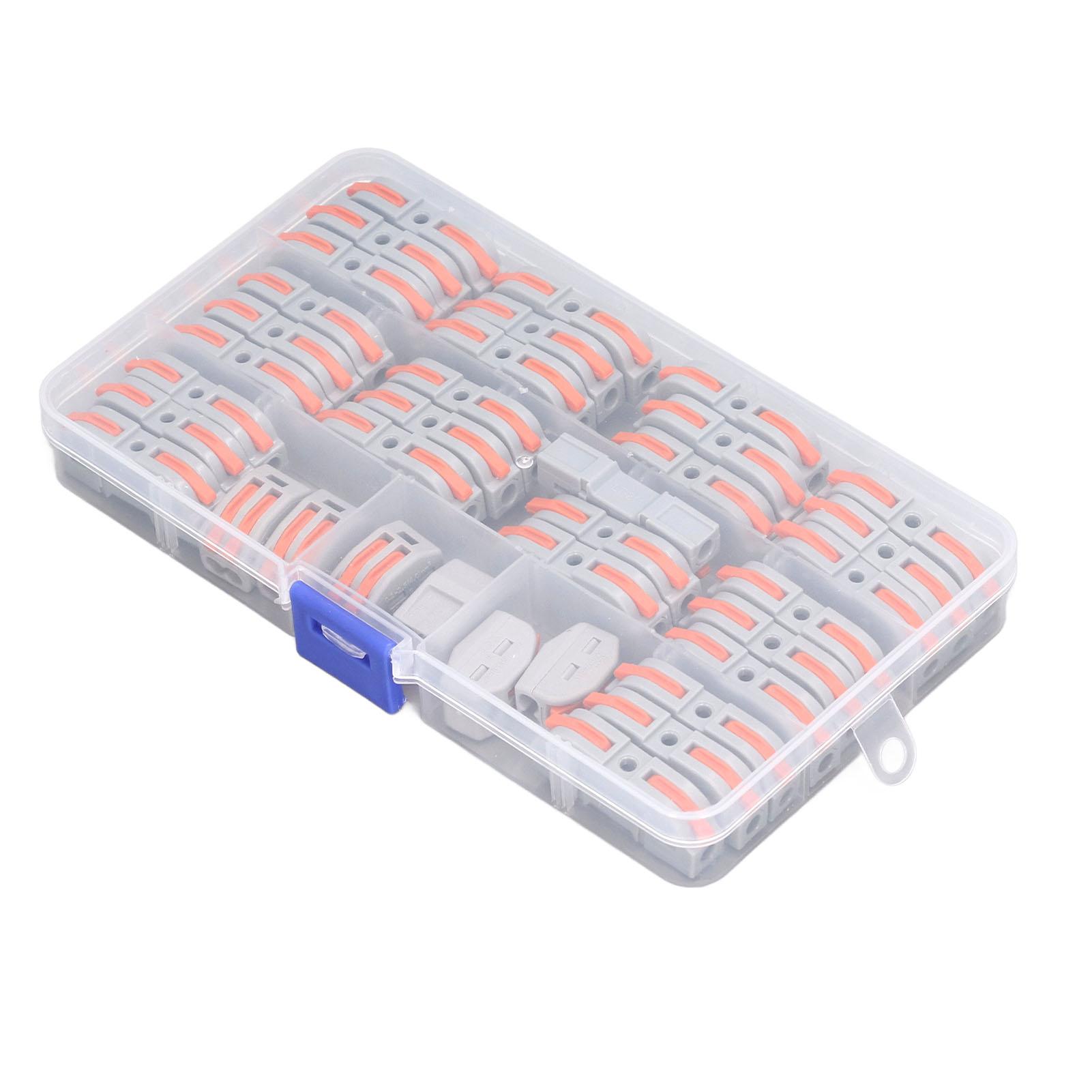 

36 Pcs Quick Wire Connector Push in Lever Splicing Wire Connector Electrical Wiring Terminal Block