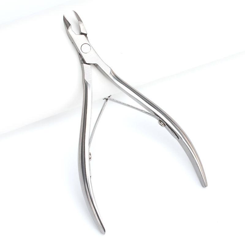 

1Pcs Nail Art Cuticle Scissor Nippers Clipper Dead Skin Remover Cut Plier Manicure Stainless Steel Trimming Pedicure Care Tools