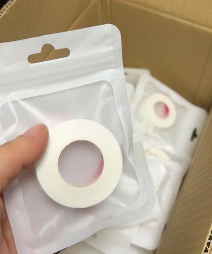 Colorful Eyelash Tape for Sensitive Skin Custom Logo Silicone Gel Paper Micro Foam Tape Lash Tape for Lash Extensions