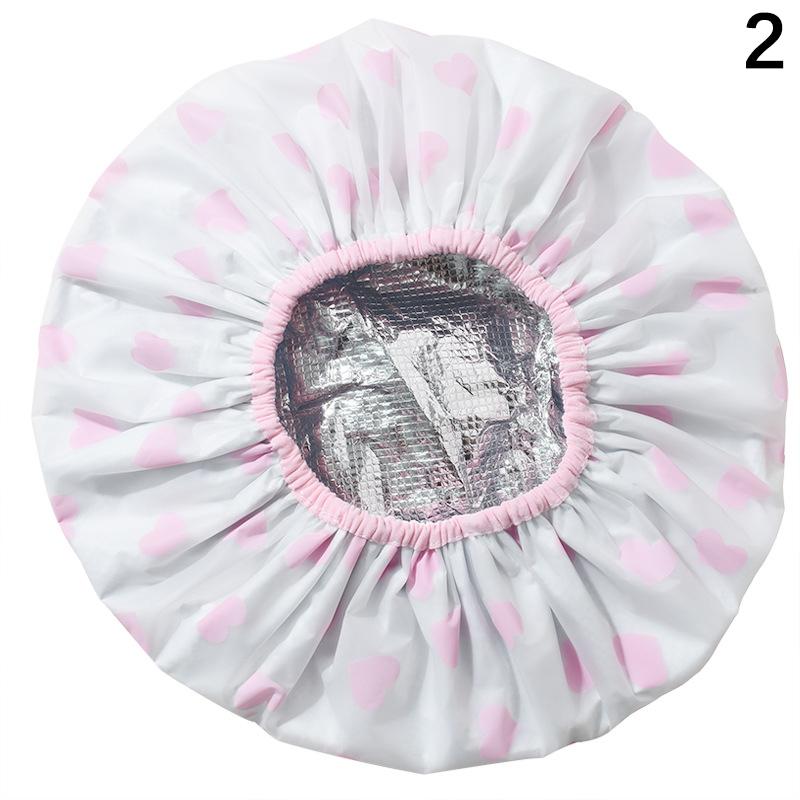 Self-Heating Tin Foil Hat Thickened Heating Steam Hair Mask Cap Portable Hair Salon Smooth Hair Oil Baking Cap