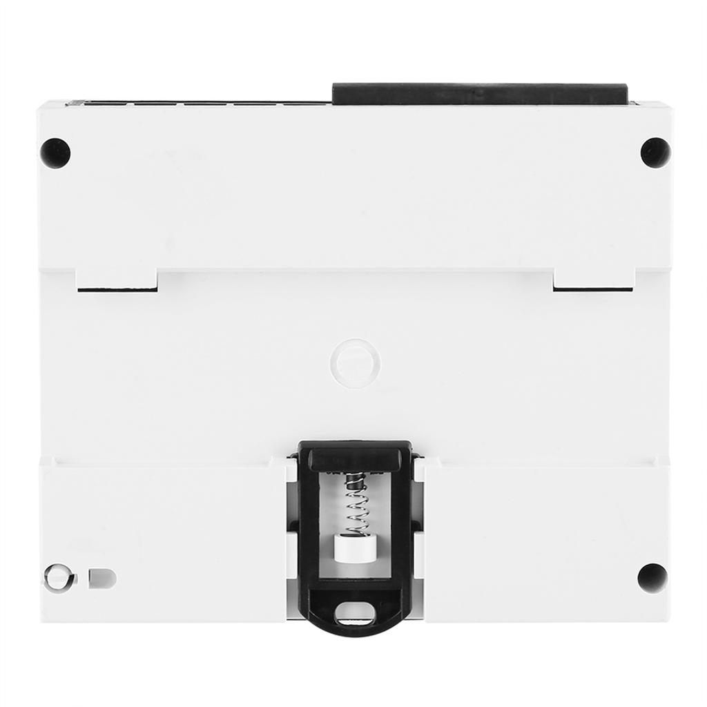  3 Phase Electric Meter DIN Rail Energy Meter 3 Phase KWh Meter 20(80)A 4 Wire Three phase LCD Rail Meter with Anti Interference High  for Indoor Fixe